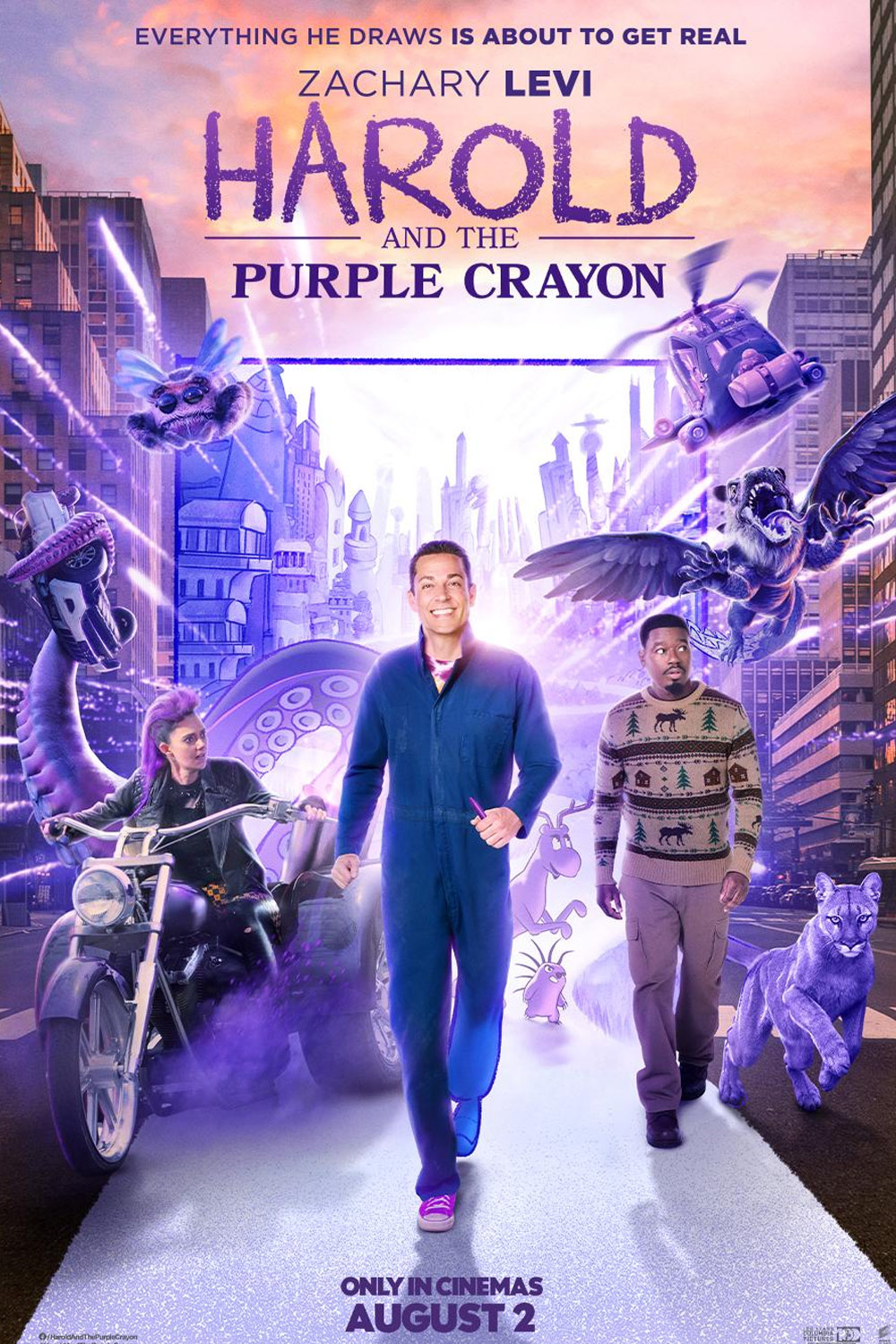 Harold The Purple Crayon